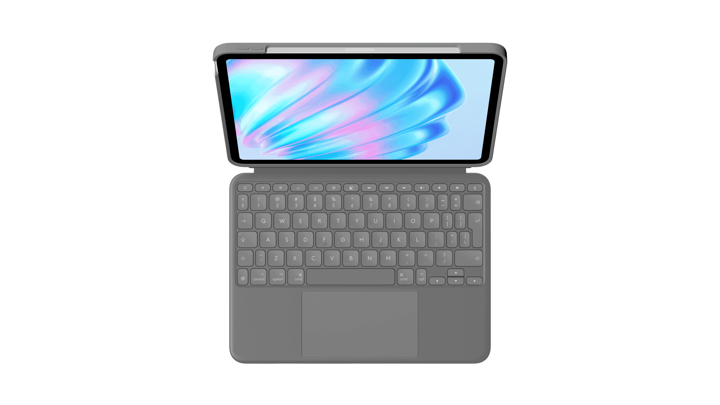 COMBO TOUCH AIR - Oxford Grisi (iPad Air 11 inç - M2, M3, 4. ve 5. Nesil)